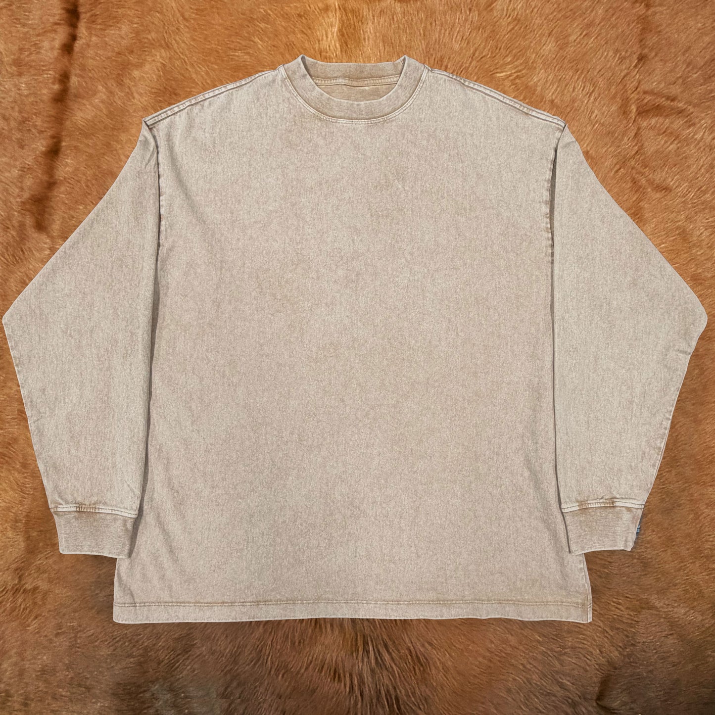 Acid Washed Long Sleeve T-Shirt