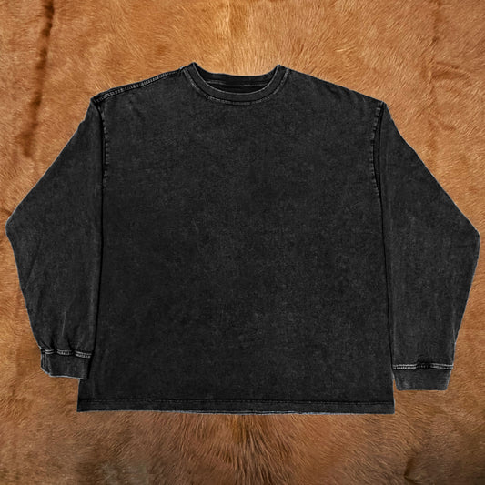 Acid Washed Long Sleeve T-Shirt