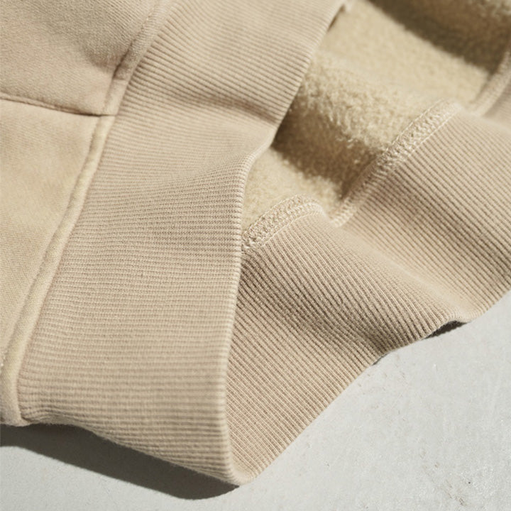 400g Vintage wash full zip hoodie