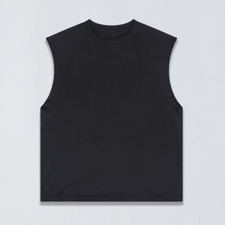 305g Vintage wash sleeveless tee