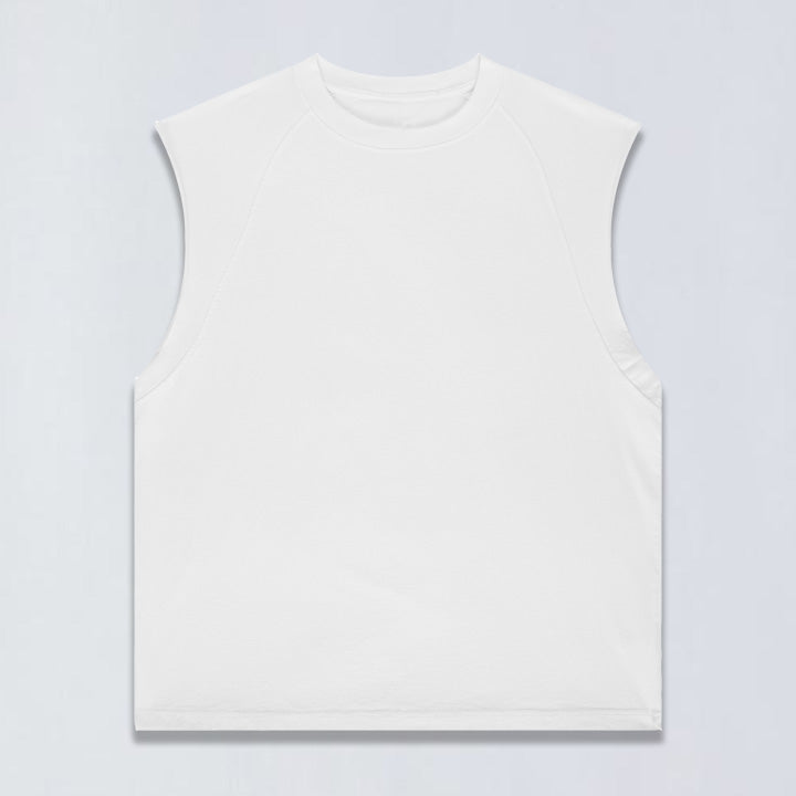 305g Vintage wash sleeveless tee
