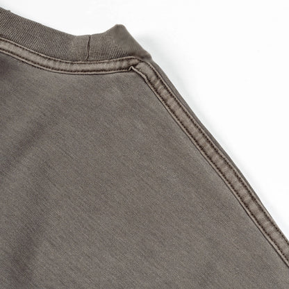 260g Aging distress tee