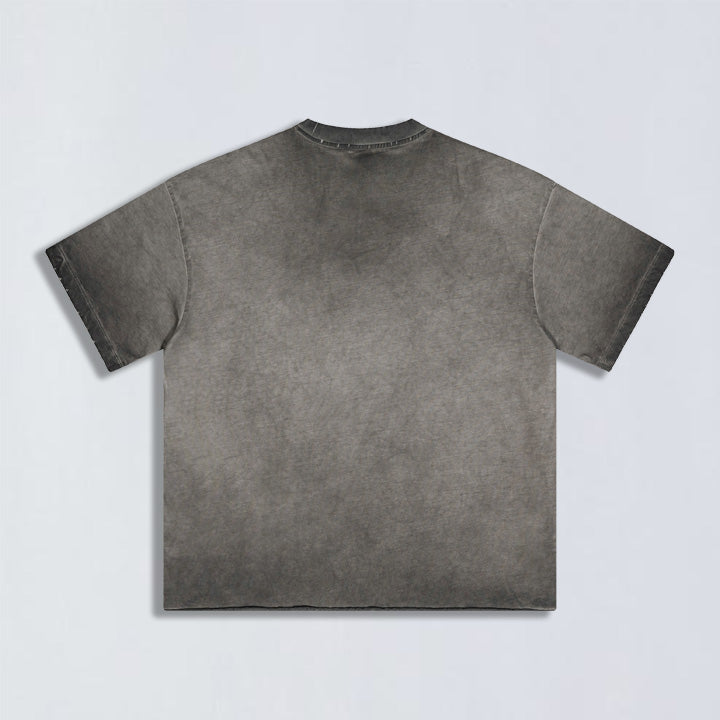250g Reverse dyed tee