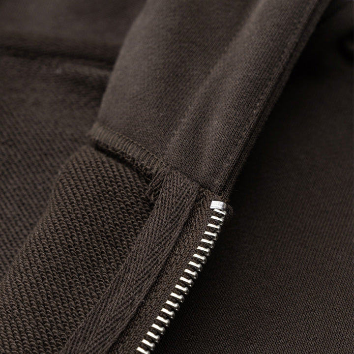 440g Terry full zip hoodie