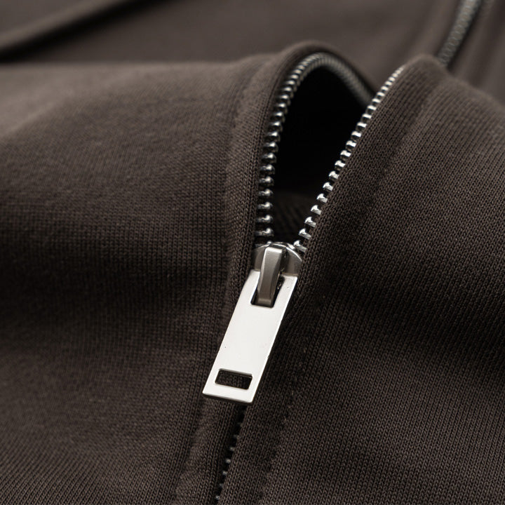 440g Terry full zip hoodie
