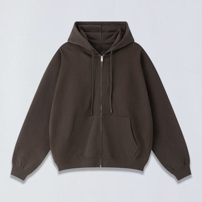 440g Terry full zip hoodie