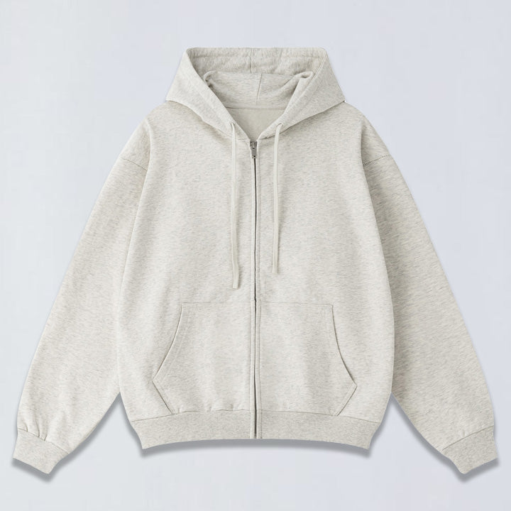 440g Terry full zip hoodie