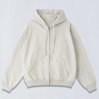 440g Terry full zip hoodie