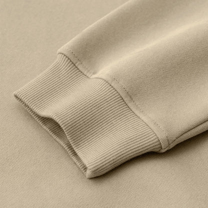 345g Oversize full zip fleece hoodie