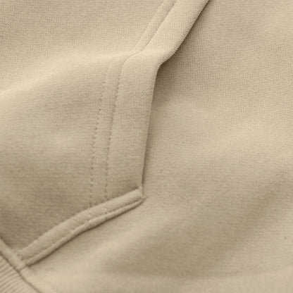 345g Oversize full zip fleece hoodie