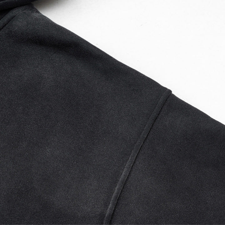 360g Aged comfort full-zip hoodie