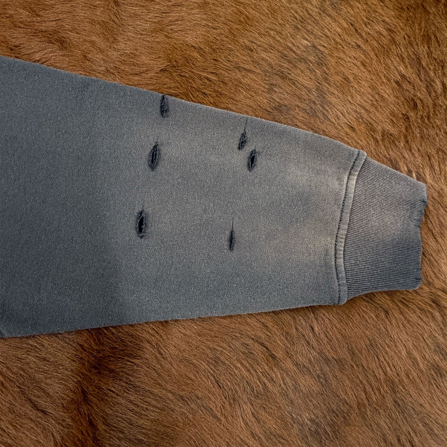 Vintage-Savage Cotton-Jersey Hoodie