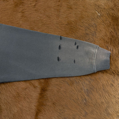 Vintage-Savage Cotton-Jersey Hoodie