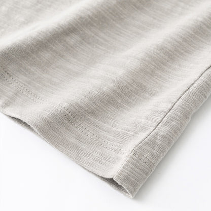 190g Yarn-dyed slub tee