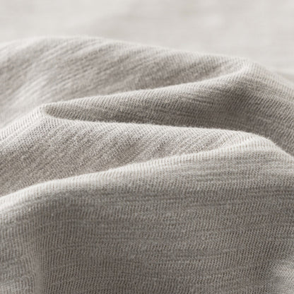 190g Yarn-dyed slub tee