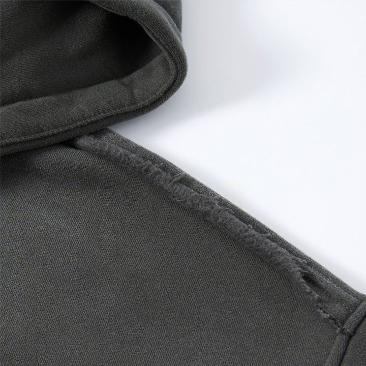 400g Sun fade full zip hoodie