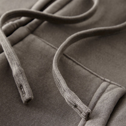 400g Babydoll wash crop full-size zip hoodie