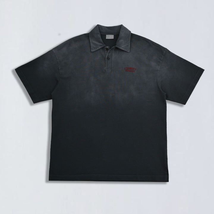 280g Vintage washed polo