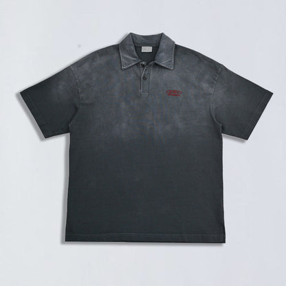 280g Vintage washed polo