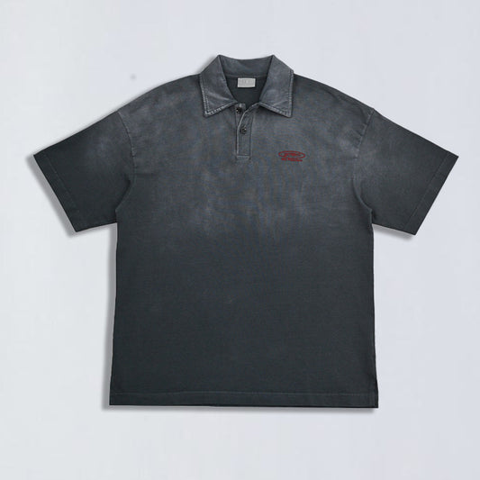 280g Vintage washed polo